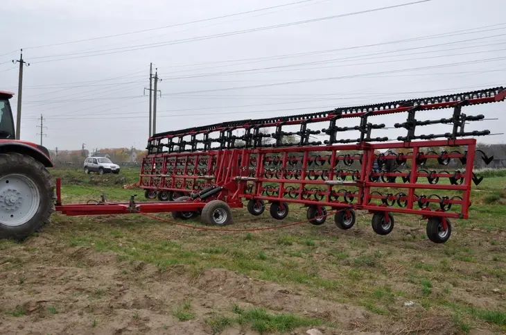 КПМ-16 - максимальная производительность культиватора 19,2 га/час
