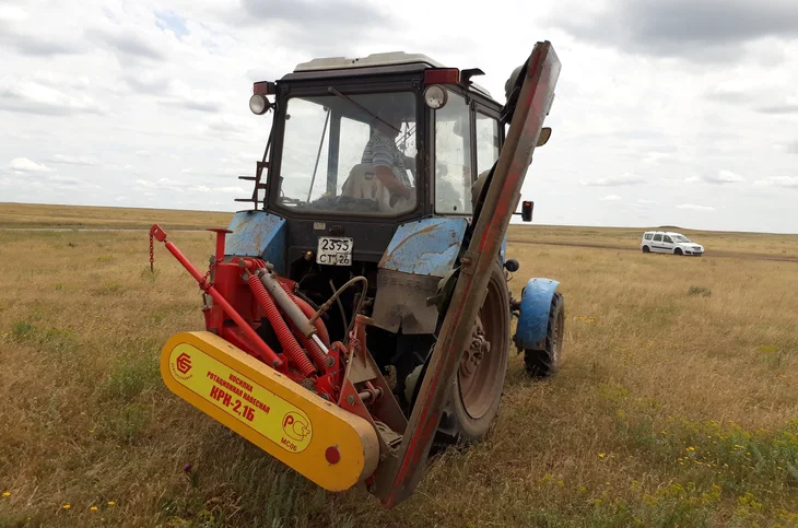 Роторная тракторная косилка КРН-2,1Б