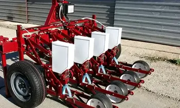 Надежная сеялка для овощных культур! Производительность 1,9 га/час!