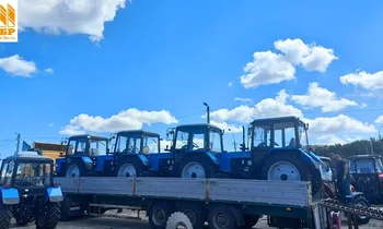 Партия тракторов МТЗ Беларус 82.1 уехала в Тульскую область 