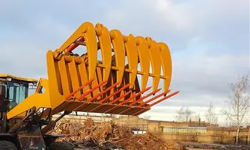 Вилы с крокодилом для колесного фронтального погрузчика г/п 2,5т