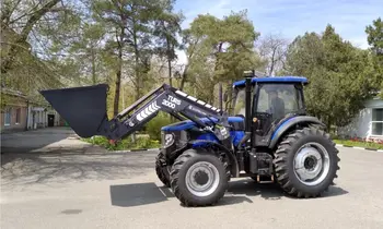 TURS-2000 с плавающим джойстиком, выворотом ковша 100° к МТЗ-1221