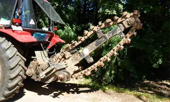 Экскаваторная навеска (траншеекопатель) ЭЦ-2000