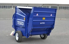 Измельчитель рулонов TESEO, верхний и нижний выдув, сено/солома