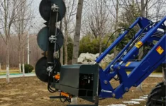  GX-3W Chopper, дисковый обрезчик веток на погрузчик, 3 пилы, D600мм