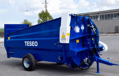 Измельчитель рулонов MultiTESEO со стандартным ротором, фракция 7-12 см, сено/солома