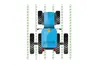 Комплект узких колес 2х4 (8.3-20, 230/95R44) м/р 450/700/750 мм