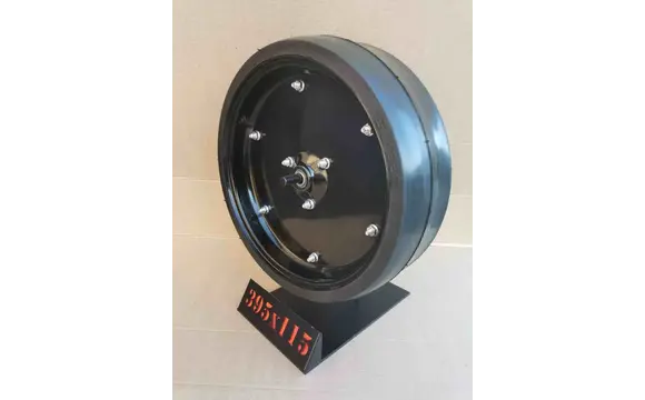 Колесо контроля глубины 395х115 сталь (с подшипником)