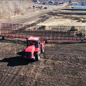 Сцепка борон СШГ-23-02 с комплектом зубовых борон 