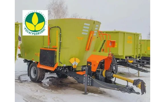 СРКВ-13, смеситель-раздатчик кормов вертикальный
