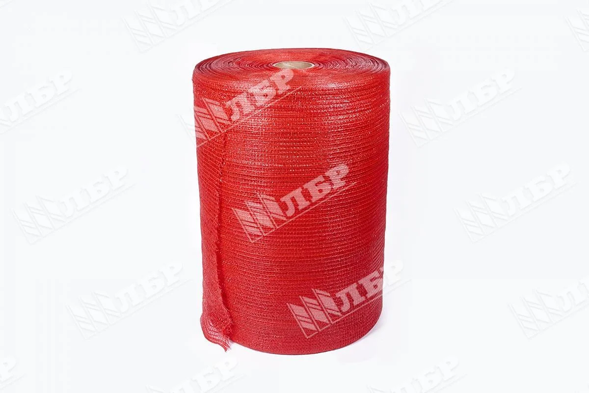 Мешок сетчатый на рулоне 54*78см (2000шт. на рулоне) Красный